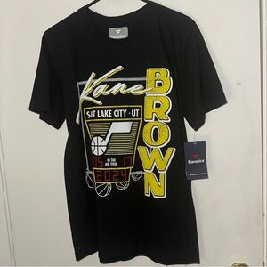 NWT Fanatics Kane Brown x Utah Jazz Black T-Shirt - Size S